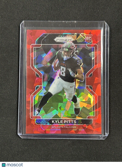 2021 Panini Prizm Red Ice #341 Kyle Pitts RC