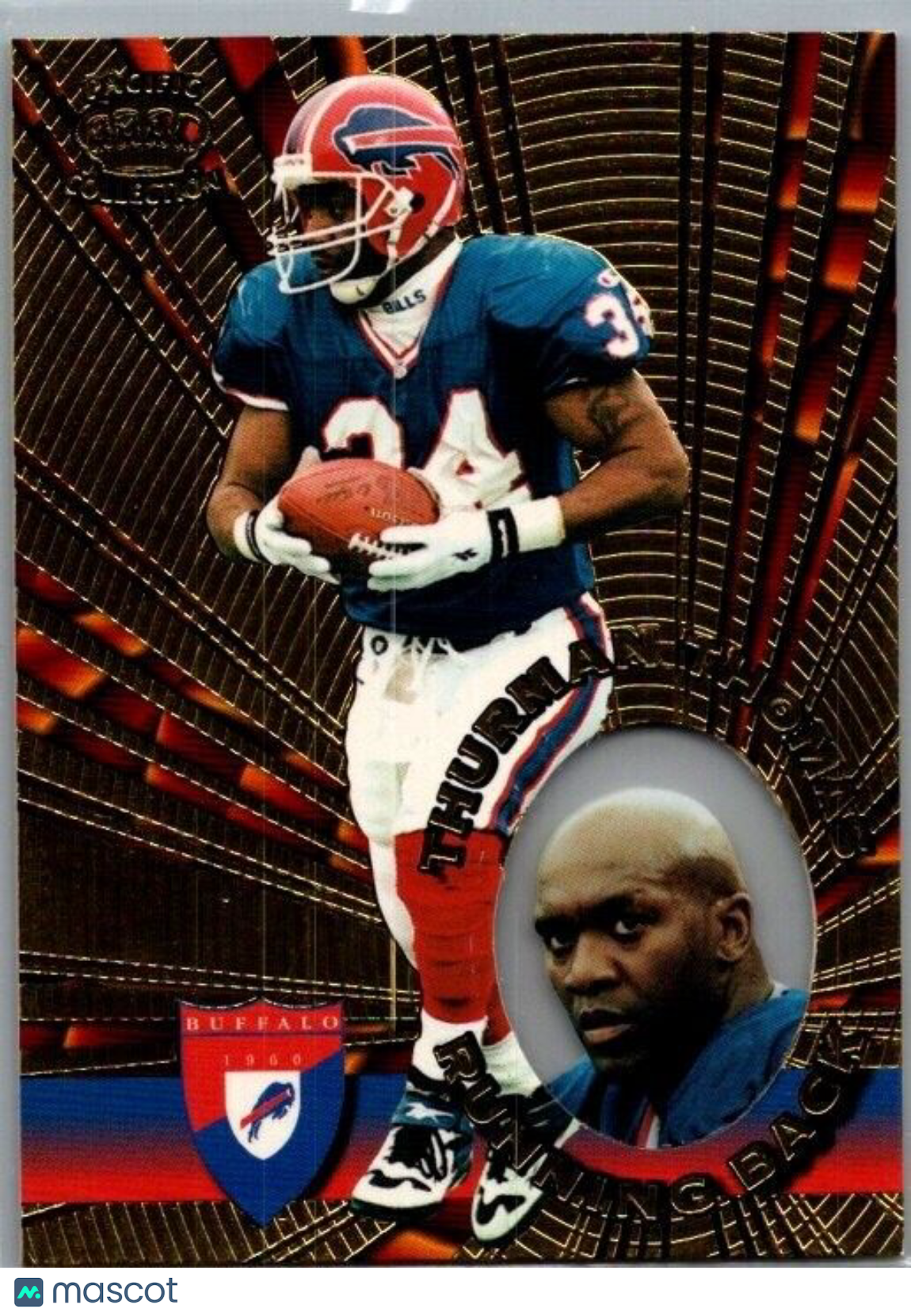 1996 Pacific Invincible - #I-20 Thurman Thomas