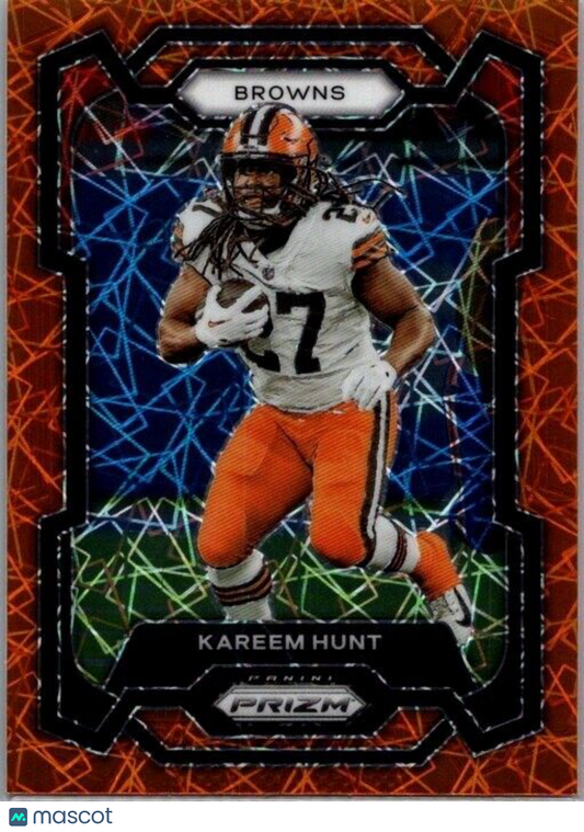 2023 Panini Prizm - Lazer Prizm #67 Kareem Hunt