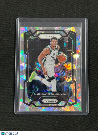 2023-24 Panini Prizm -  Ice Prizm #103 Giannis Antetokounmpo