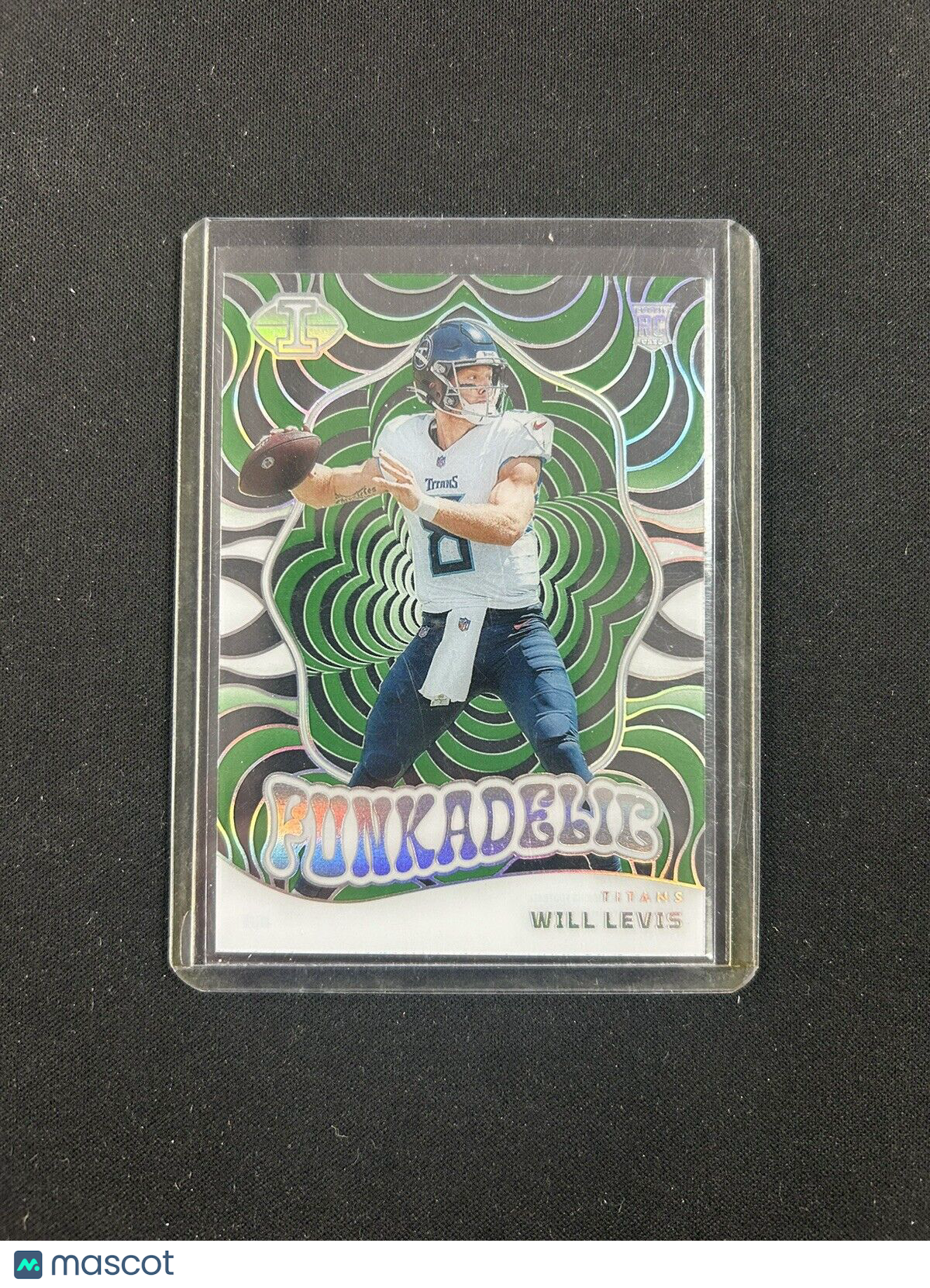 2023 Panini Illusions #19 RC SP Green Funkadelic Will Levis Tennessee Titans NFL