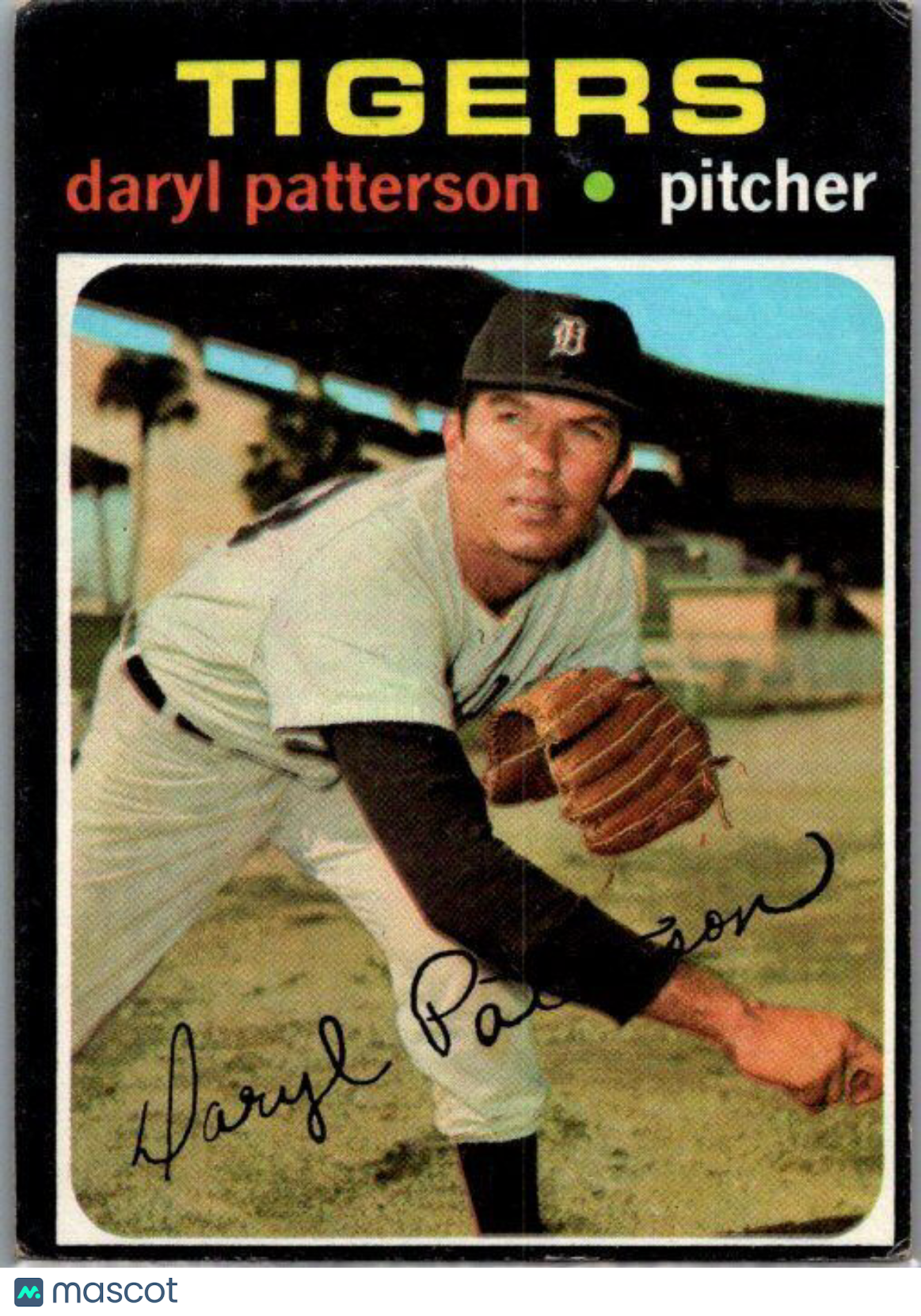 1971 Topps #481 Daryl Patterson