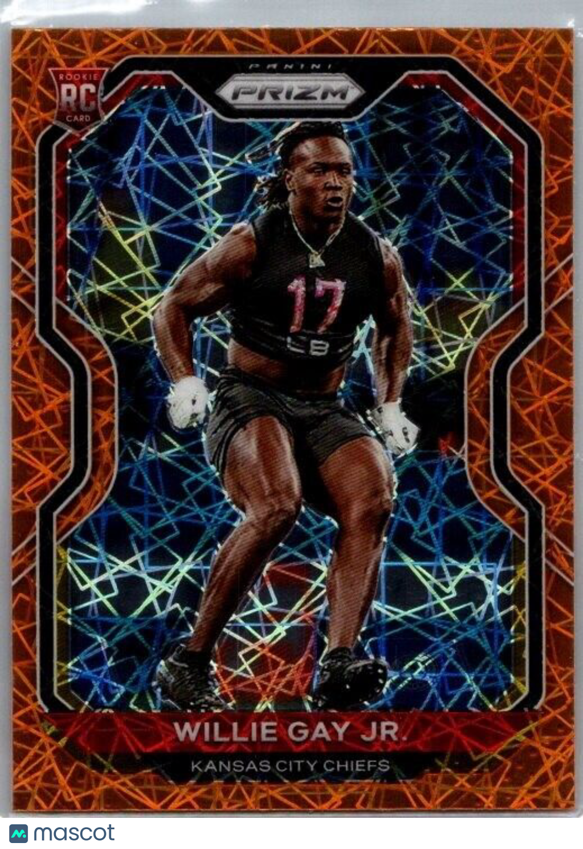 2020 Panini Prizm - Rookie #329 Willie Gay Jr. (RC) Orange Lazer