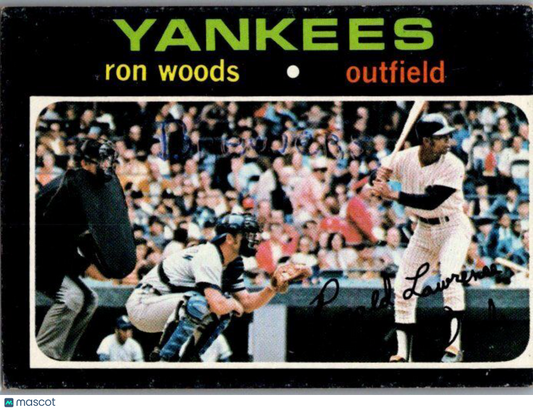 1971 Topps #514 Ron Woods