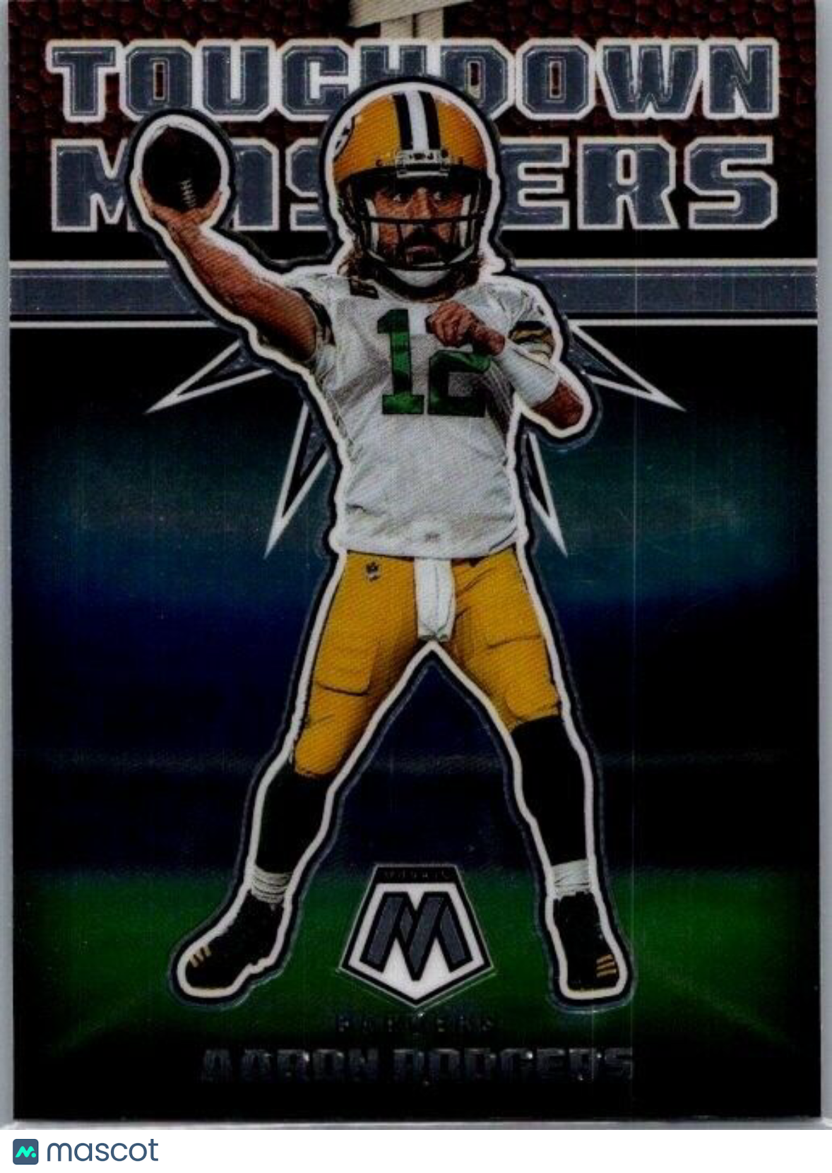 2022 Panini Mosaic - Touchdown Masters #TD-6 Aaron Rodgers