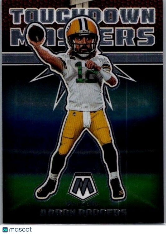 2022 Panini Mosaic - Touchdown Masters #TD-6 Aaron Rodgers