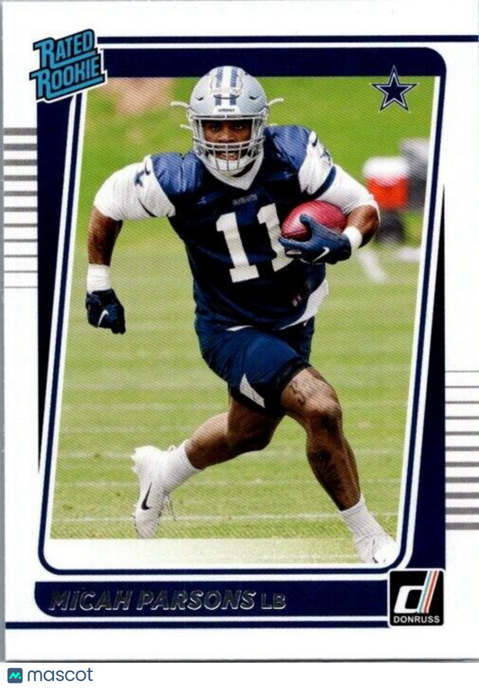 2021 Panini Donruss Micah Parsons #331 Rated Rookie