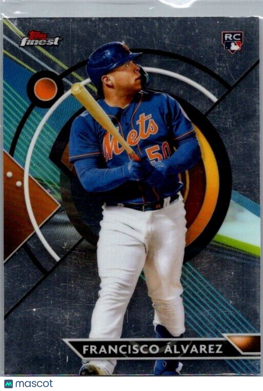 2023 Topps Finest - #86 Francisco Alvarez (RC)