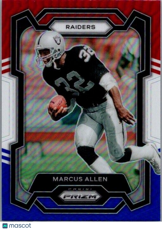 2023 Panini Prizm - #179 Marcus Allen Red White & Blue