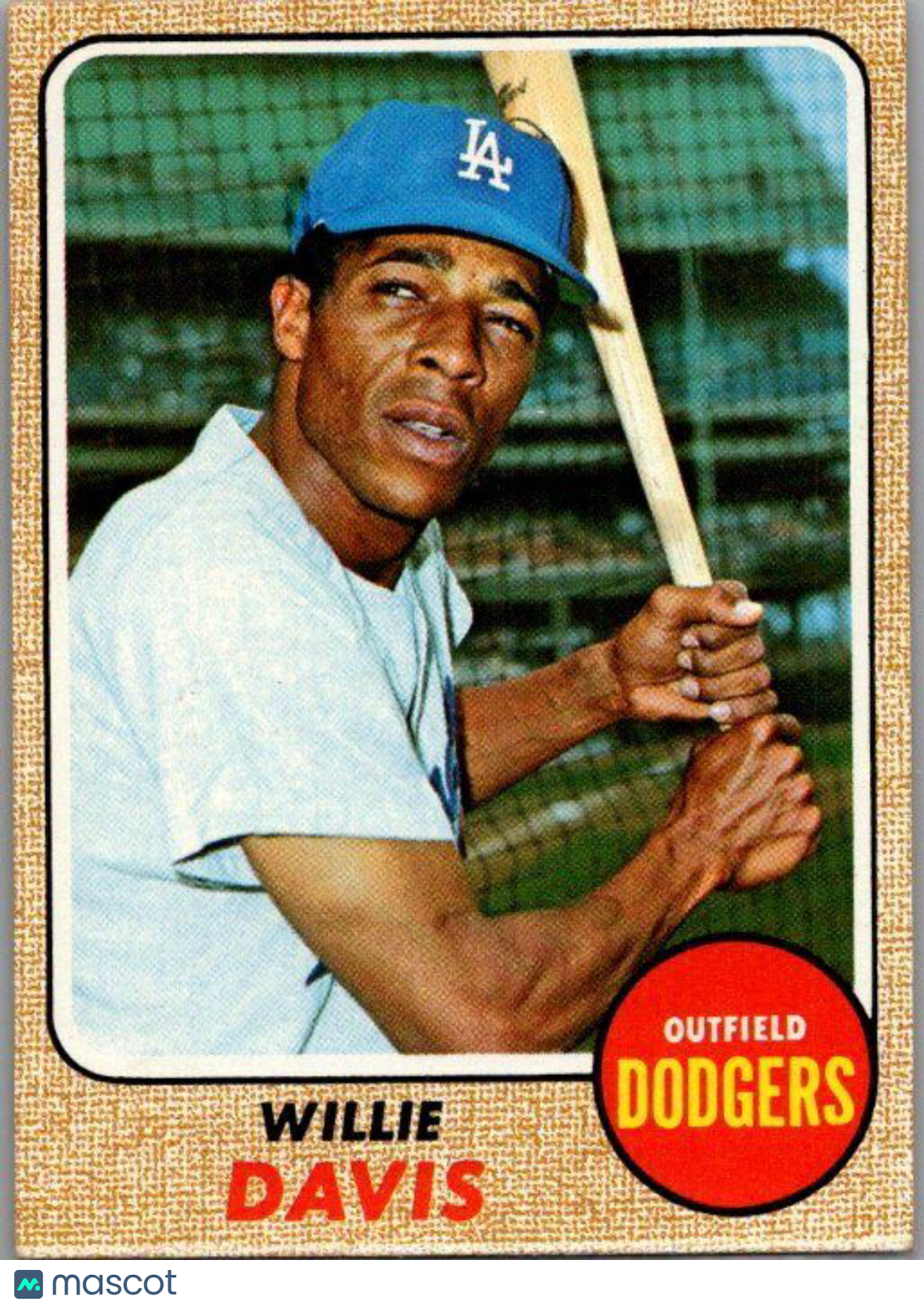 1968 Topps #208 Willie Davis EX/NM