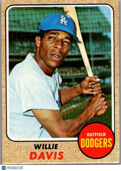 1968 Topps #208 Willie Davis EX/NM