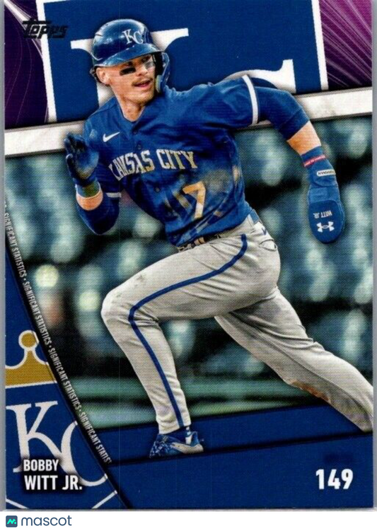 2024 Topps Series 2 - Significant Statistics #SS-21 Bobby Witt Jr.