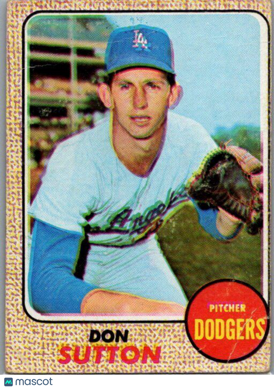 1968 Topps #103 Don Sutton FAIR