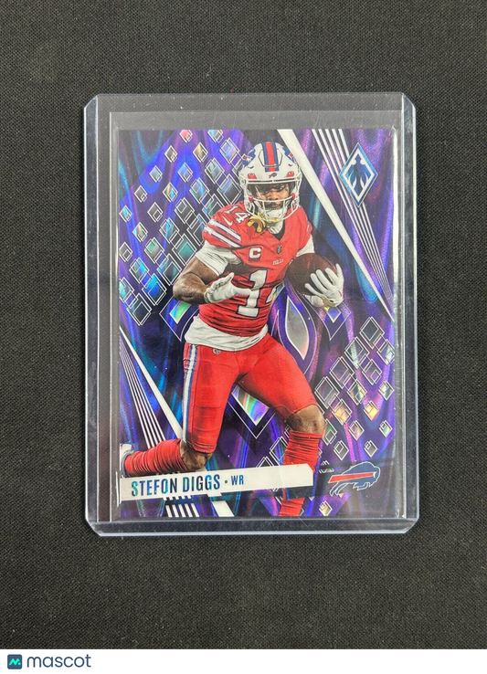 2023 Panini Phoenix Purple #74 Stefon Diggs /125