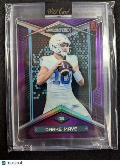 2023 Wild Card Alumination Purple Drake Maye (RC) /50