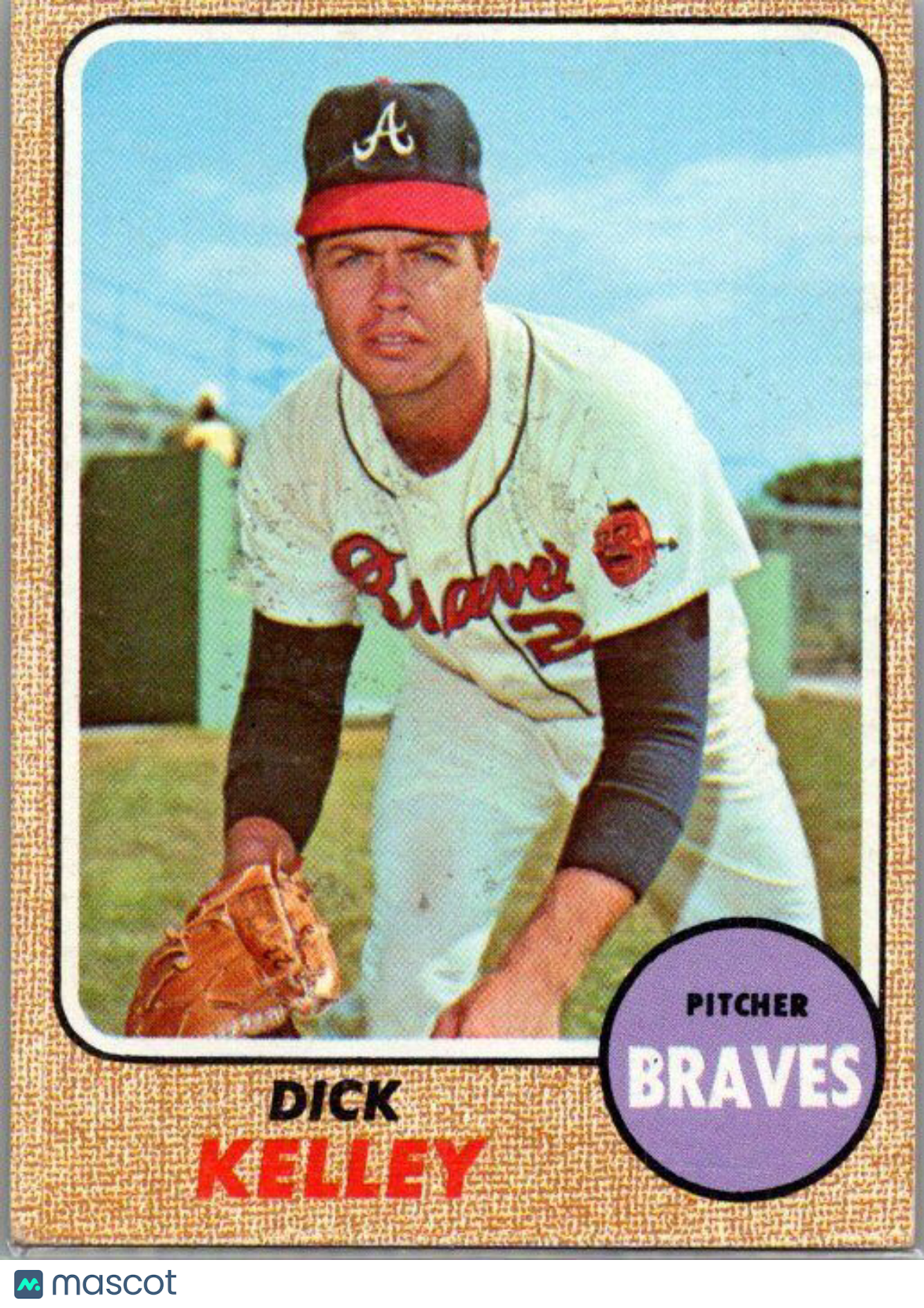 1968 Topps #203 Dick Kelley