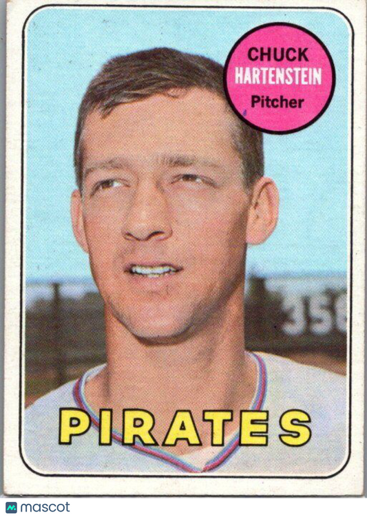 1969 Topps #596 Chuck Hartenstein