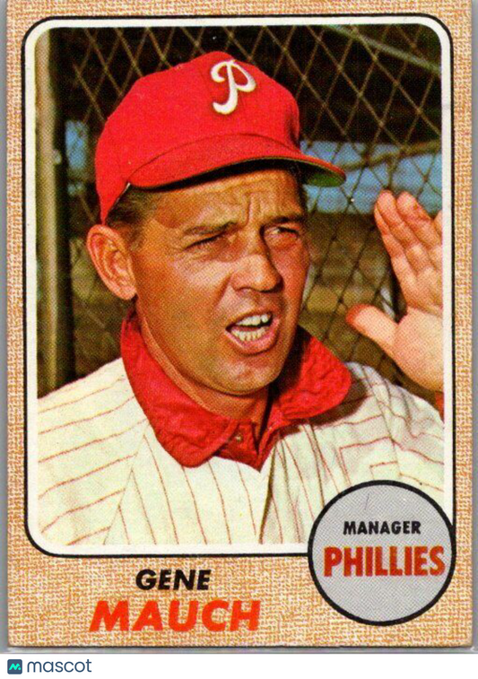 1968 Topps #122 Gene Mauch