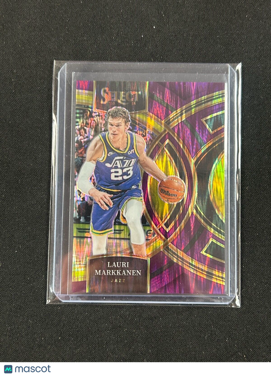 2023-24 Panini Select - Premier Purple Shimmer #182 Lauri Markkanen