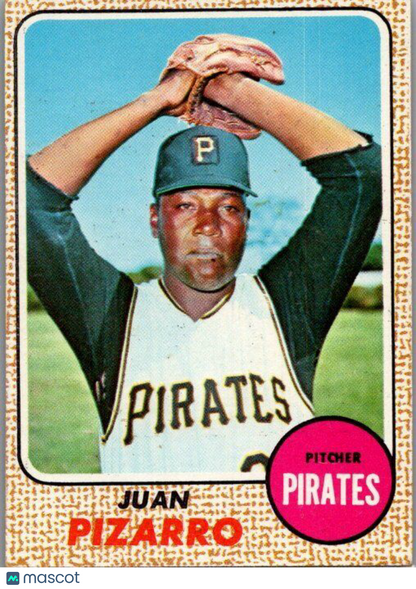 1968 Topps #19 Juan Pizarro VG-EX