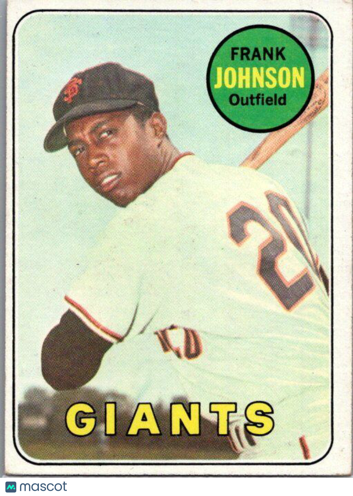 1969 Topps #227 Frank Johnson