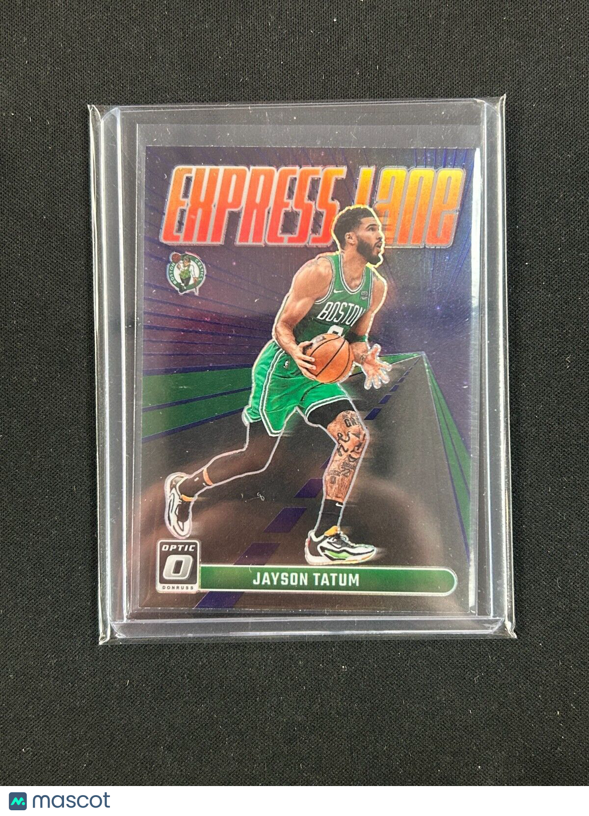 2023-24 Panini Donruss Optic - Express Lane #12 Jayson Tatum