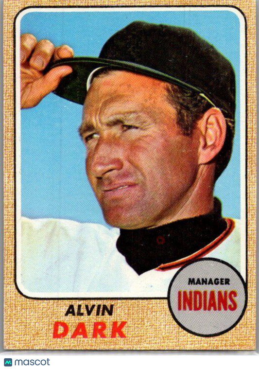 1968 Topps #237 Alvin Dark VG/EX