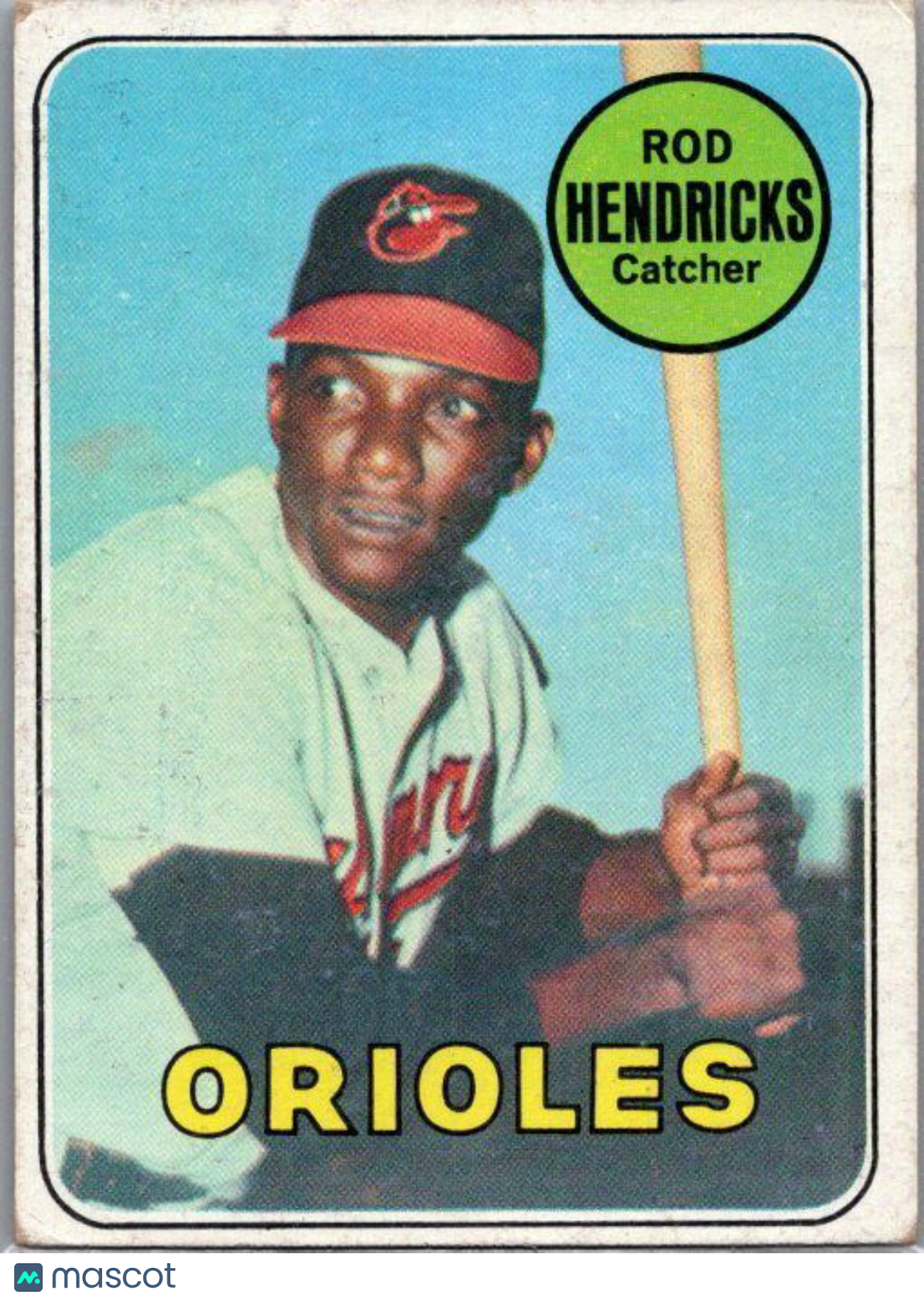 1969 Topps #277 Rod Hendricks