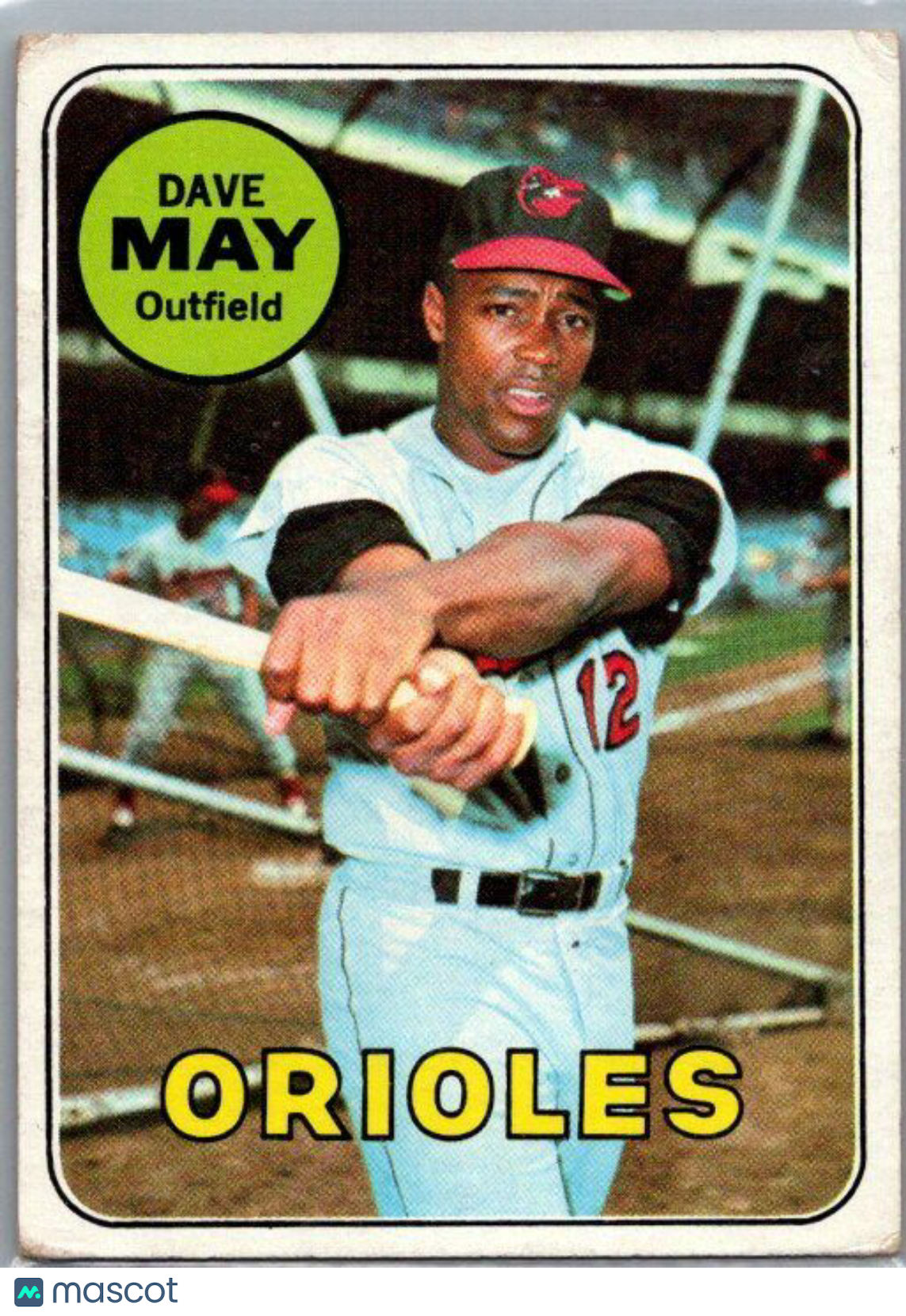 1969 Topps #113 Dave May