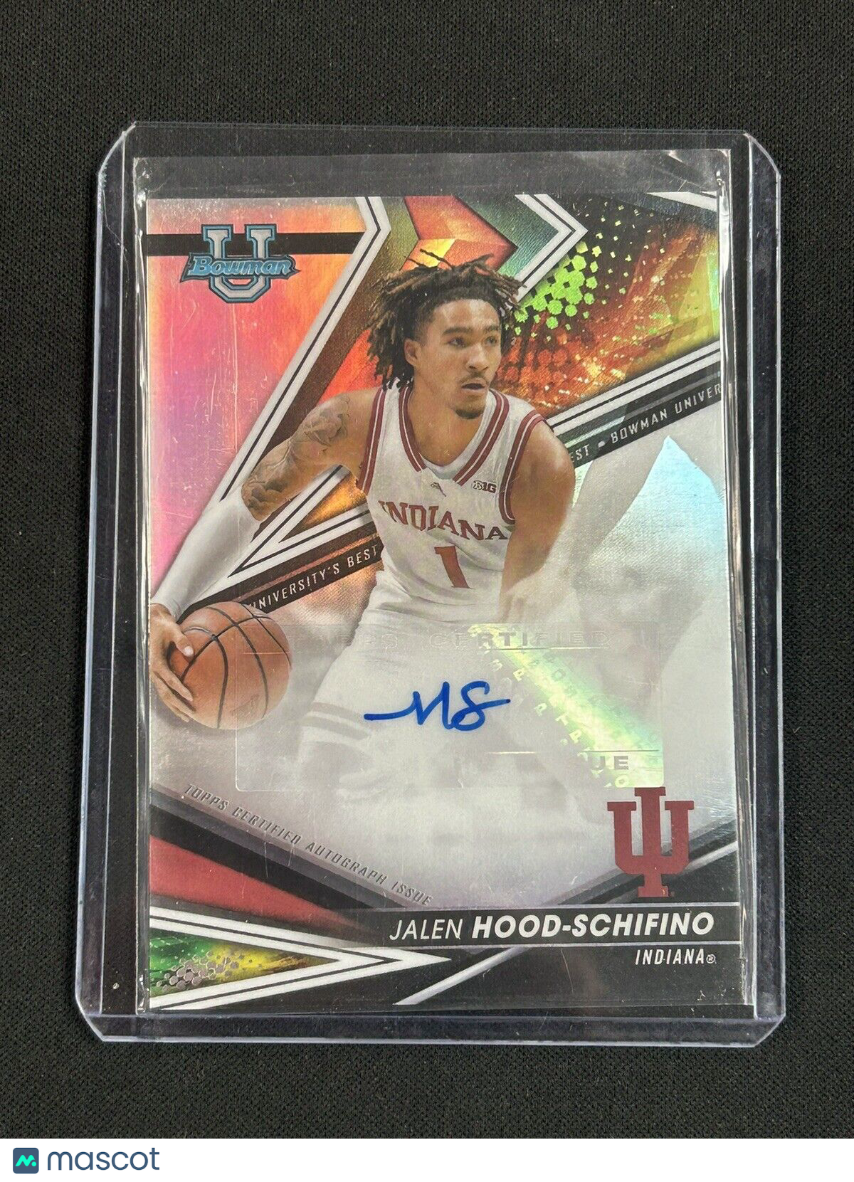 2023 Topps Bowman U Jalen Hood Schifino Auto