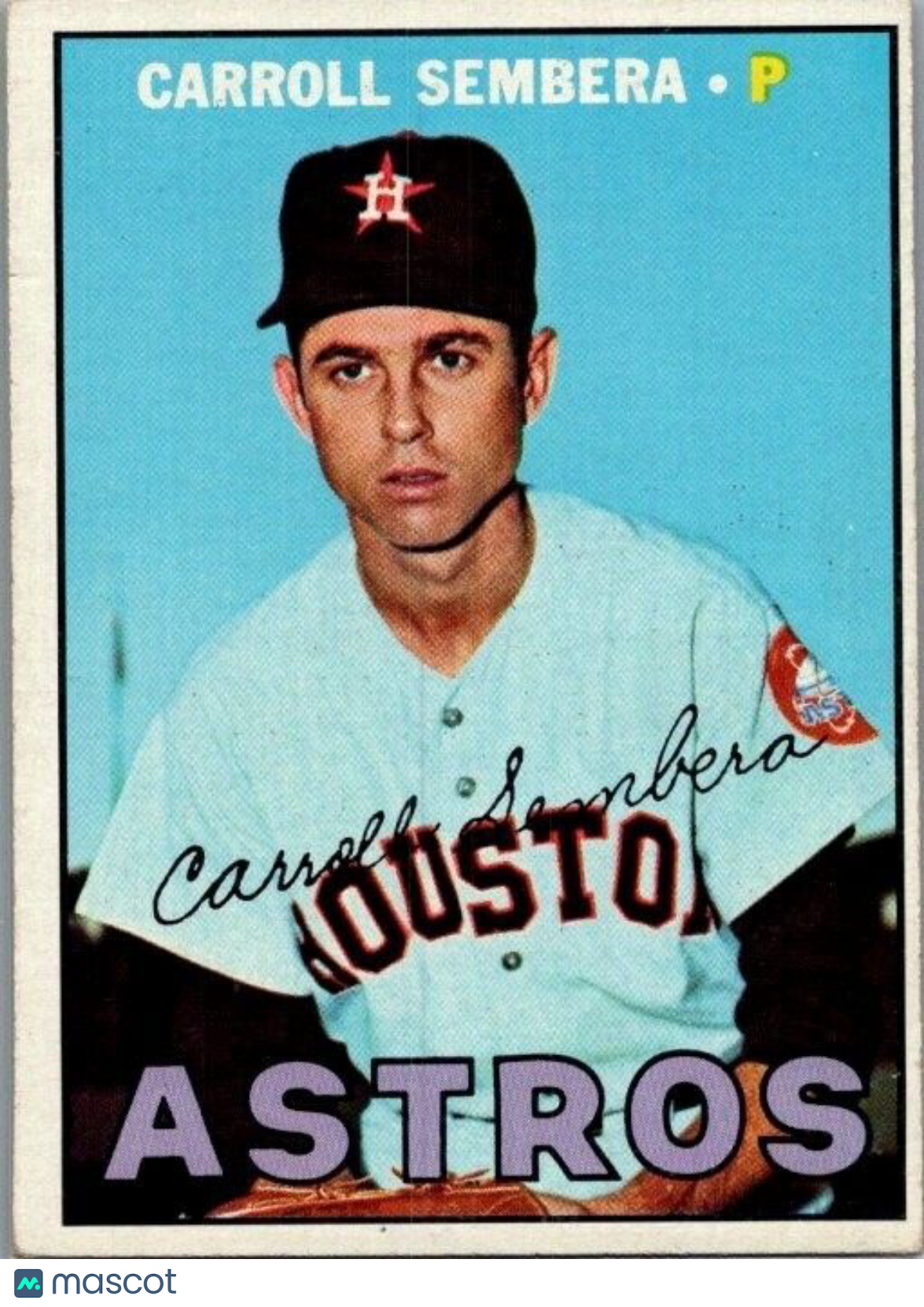 1967 Topps - #136 Carroll Sembera