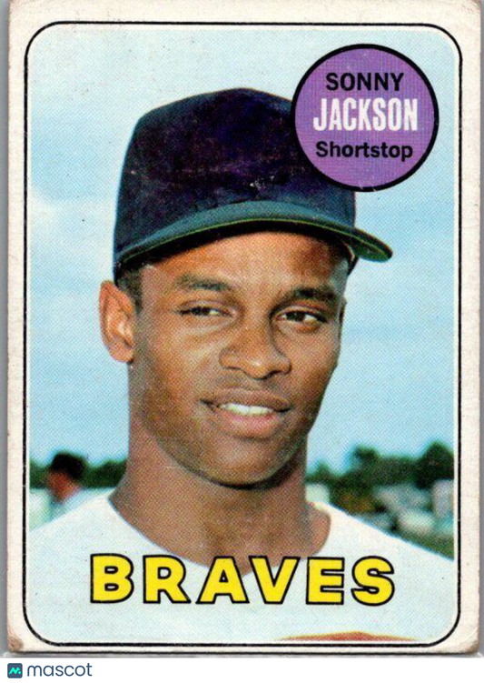 1969 Topps #53 Sonny Jackson