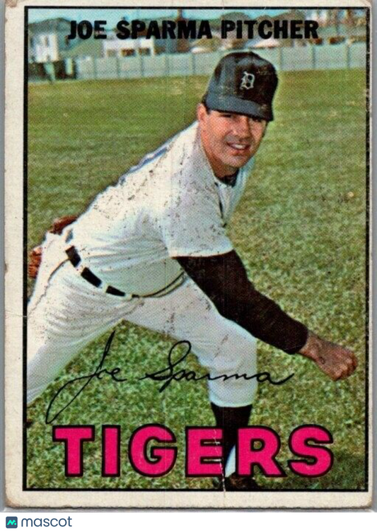 1967 Topps - #13 Joe Sparma