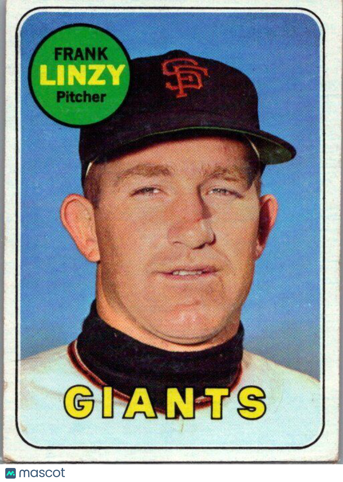 1969 Topps #345 Frank Linzy