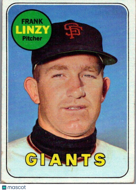 1969 Topps #345 Frank Linzy