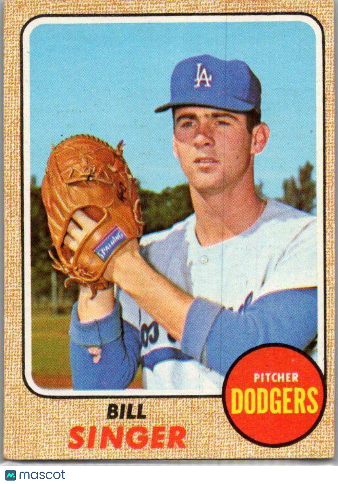 1968 Topps #249 Bill Singer EX/NM