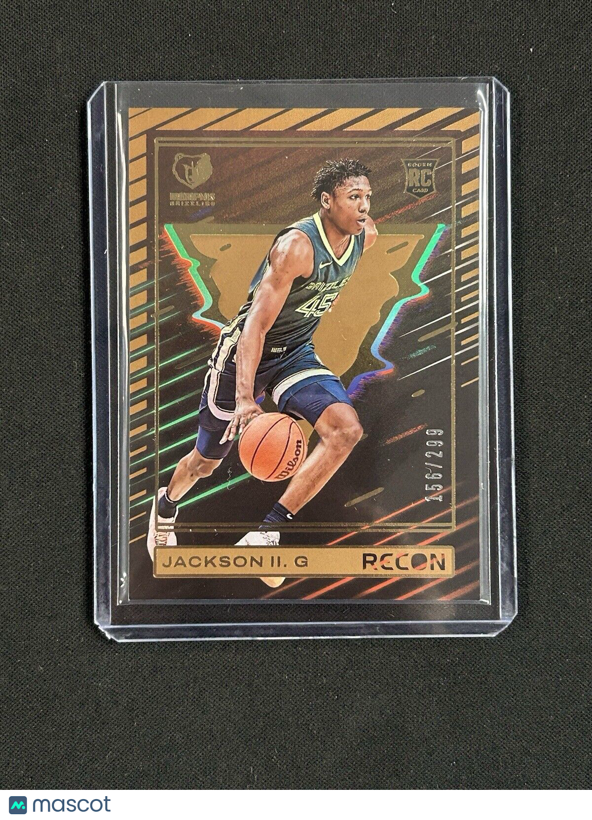 2023 Panini Recon #238 GG Jackson II Rookie Bronze /299 Memphis Grizzlie