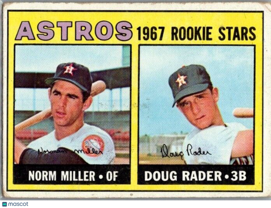 1967 Topps - 1967 Rookie Stars #412 Doug Rader, Norm Miller (RC)