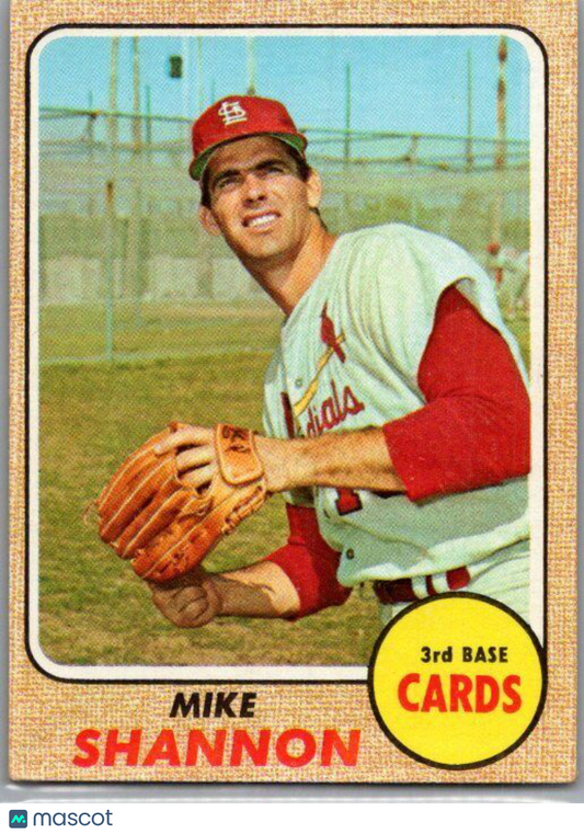 1968 Topps #445 Mike Shannon EX/NM