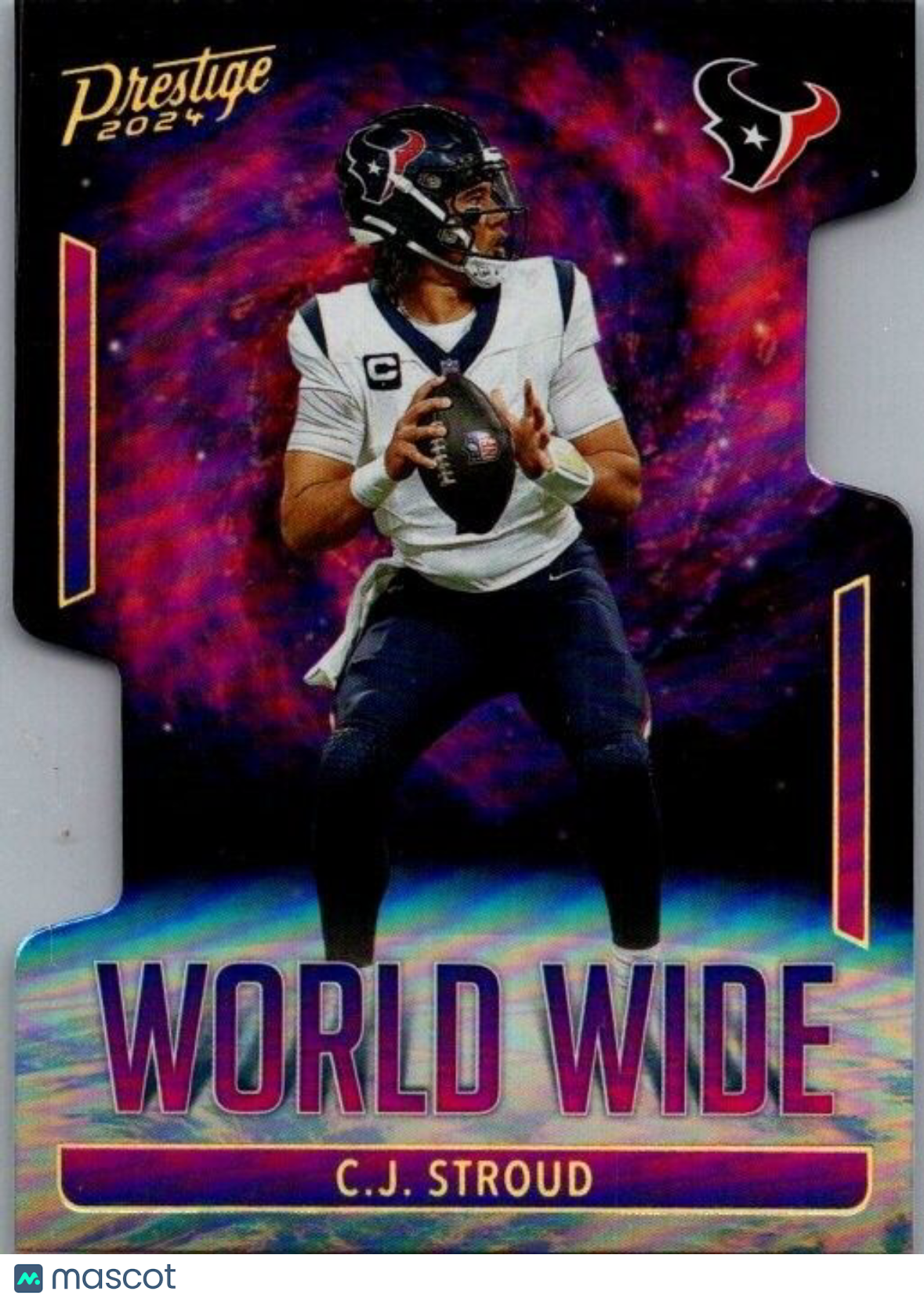 2024 Panini Prestige - #WW-CJS C.J. Stroud World Wide Diecut Case Hit