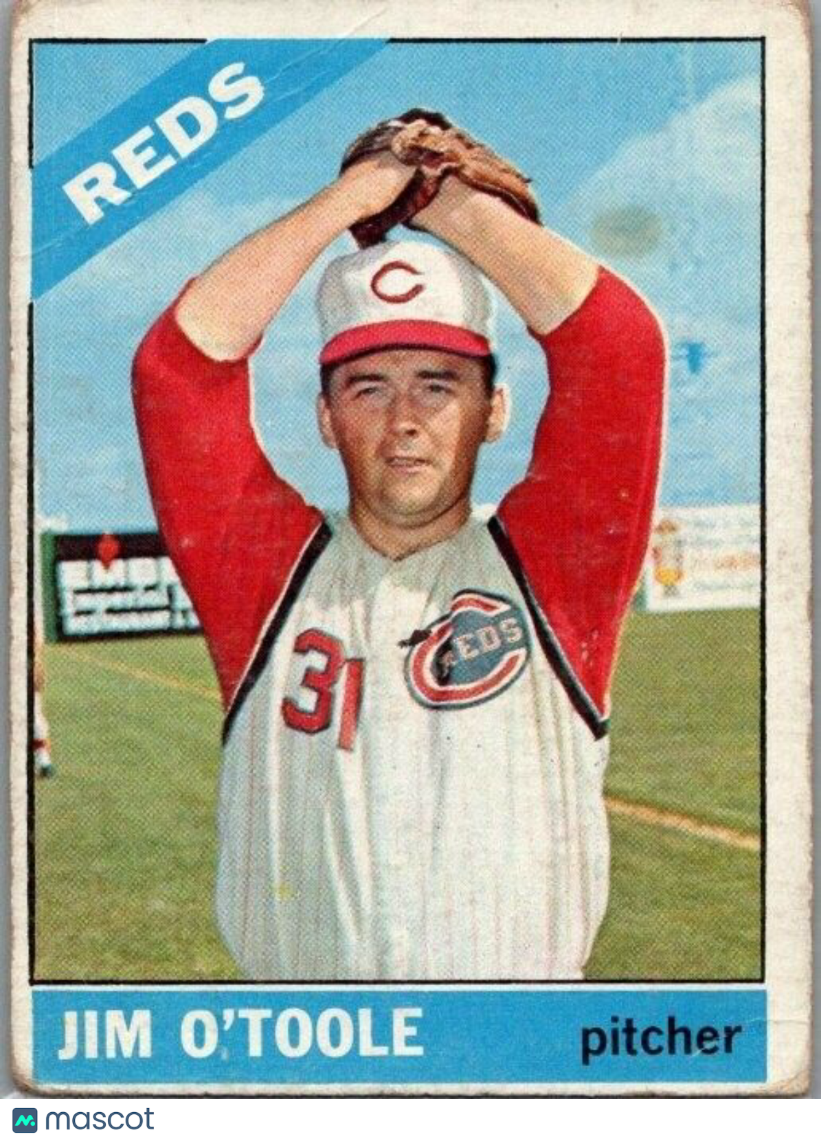 1966 Topps - #389 Jim O'Toole