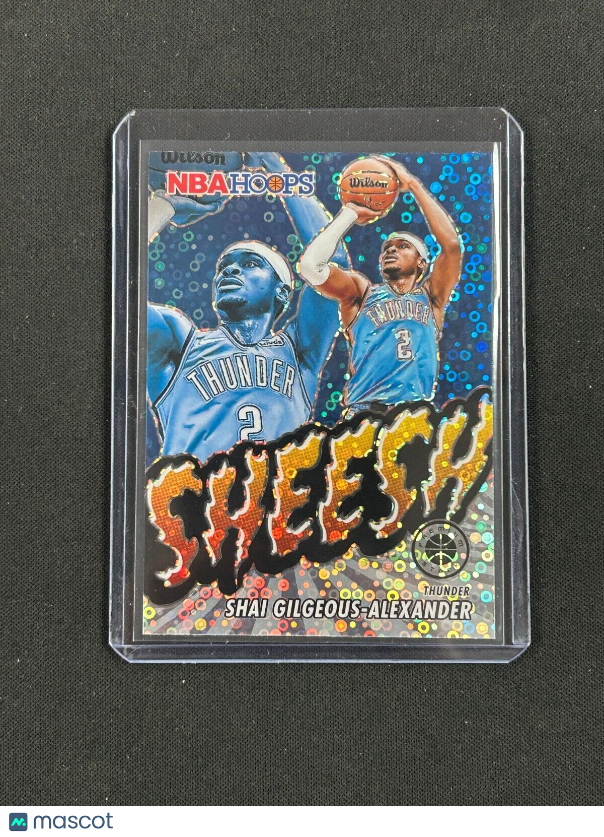 2023-24 Panini NBA Hoops Premium Stock -Disco Sheesh #15 Shai Gilgeous-Alexander