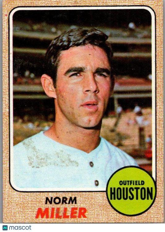 1968 Topps #161 Norm Miller VG/EX