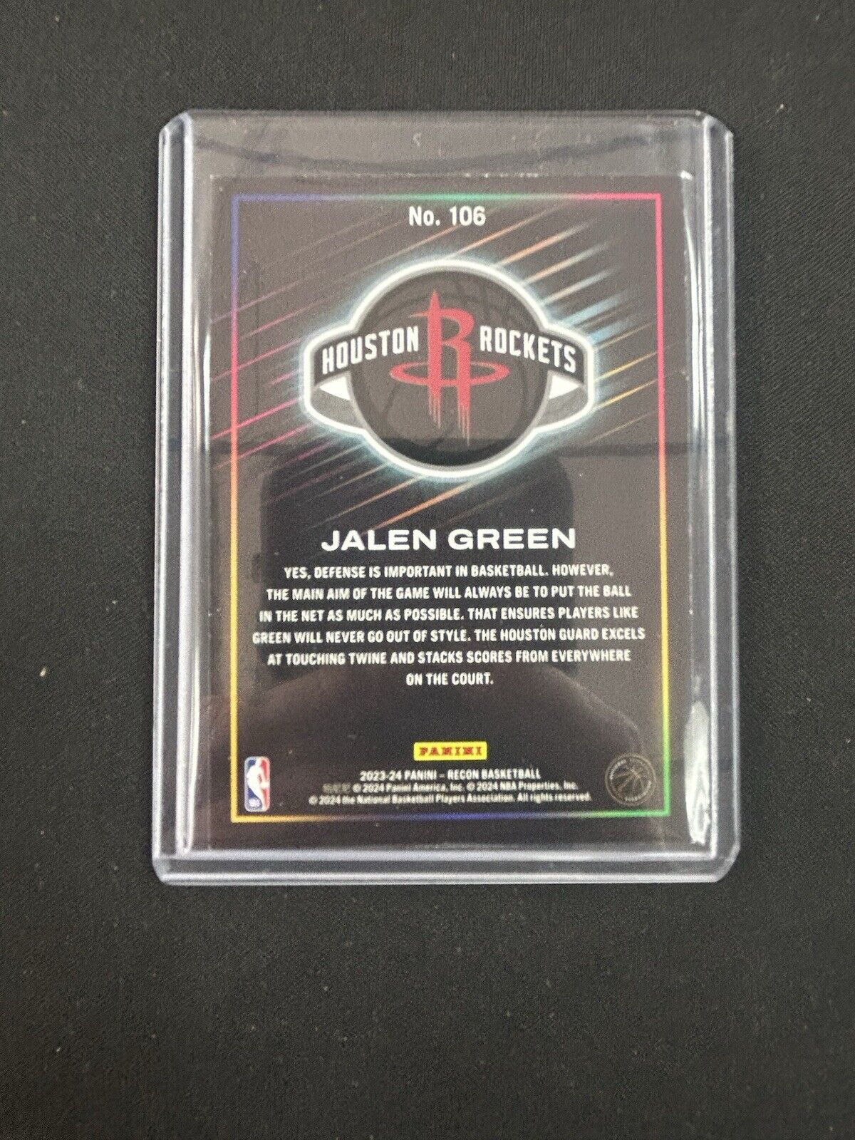 2023 Panini Recon Blue Jalen Green /99