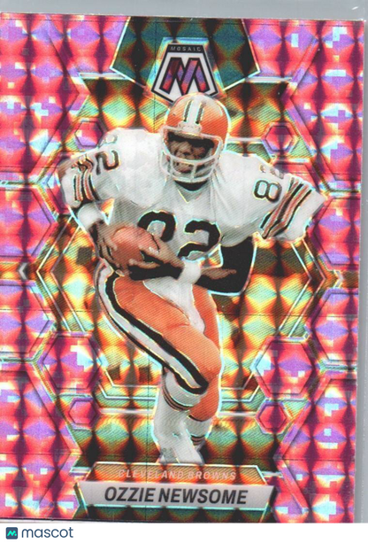 2023 Panini Mosaic #54 Ozzie Newsome Camo Pink Mosaic