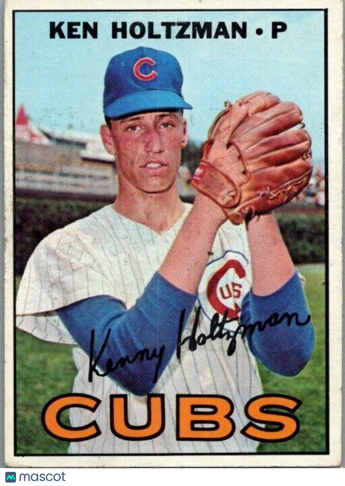 1967 Topps Ken Holtzman #185