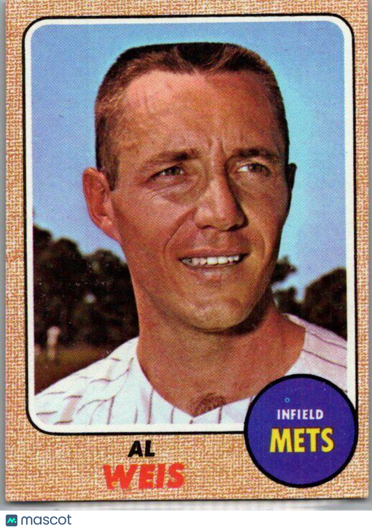 1968 Topps #313 Al Weis EX/NM