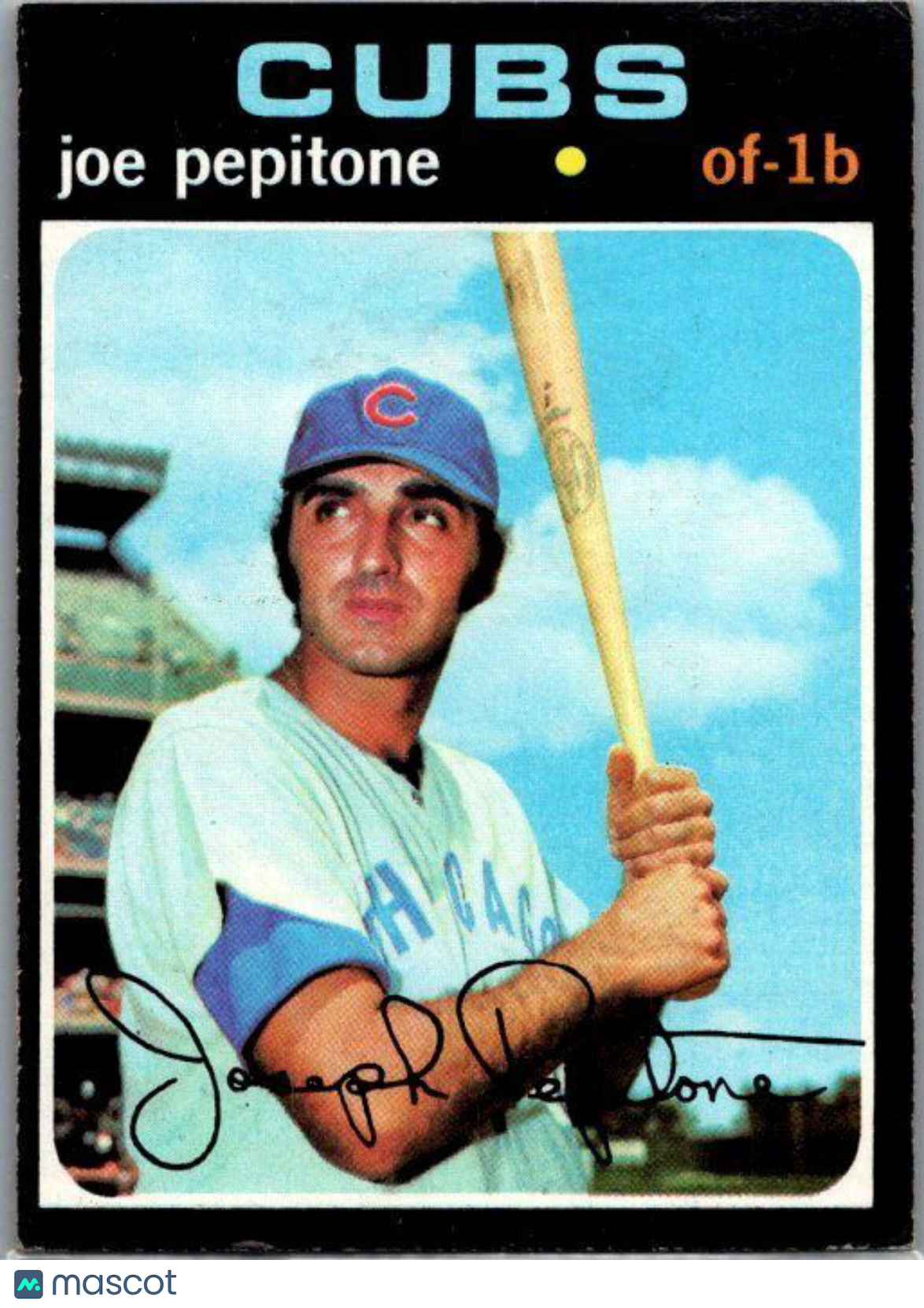 1971 Topps #90 Joe Pepitone