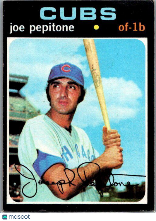 1971 Topps #90 Joe Pepitone