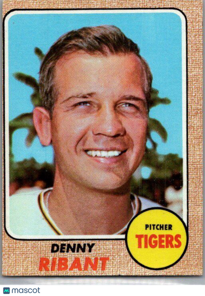 1968 Topps #326 Denny Ribant EX/NM